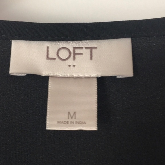 Loft Gold Chevron Sequin Detail Tank - Picture 3 of 3